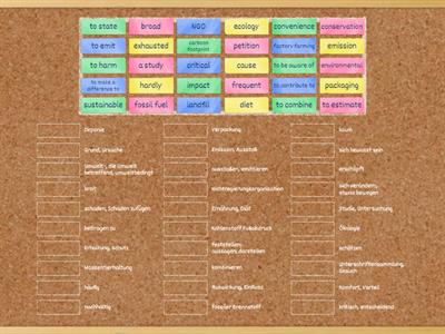 Green Line 5 Unit 2 Vocabulary Revision