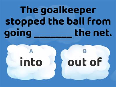 10A - 3a Expressing movement
