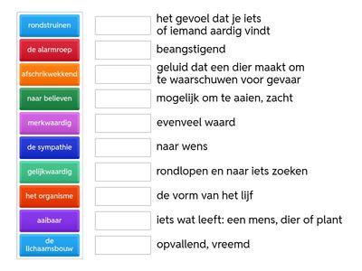 Staal 2 - Groep 7 - Buitenissig - Woorden week 2