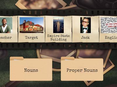 Sorting Nouns and Proper Nouns