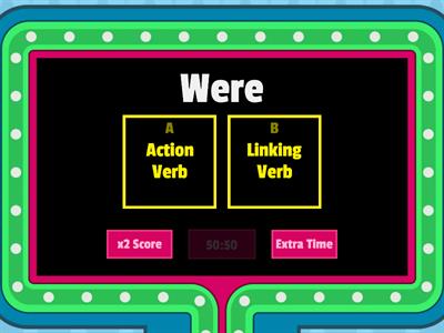 Action Verb vs. Linking Verb