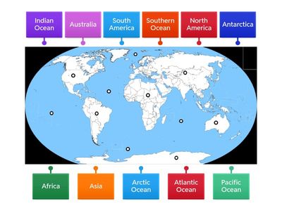 Continents and Oceans