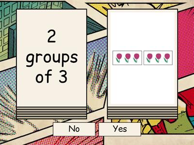 Multiplication Equal Sized Groups