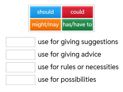 In the workplace - lesson 6: Advice, Suggestions, Possibility, and Necessity
