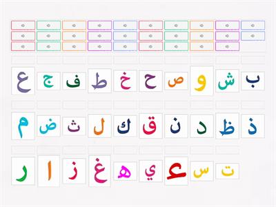 Arabic Alphabet - Bayaan