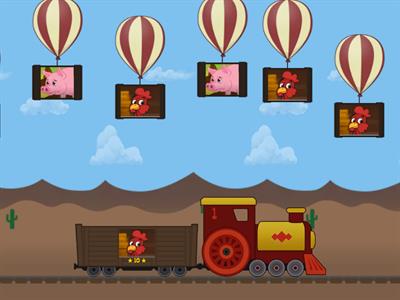 il trenino della Gallina Rossa e i suoi amici