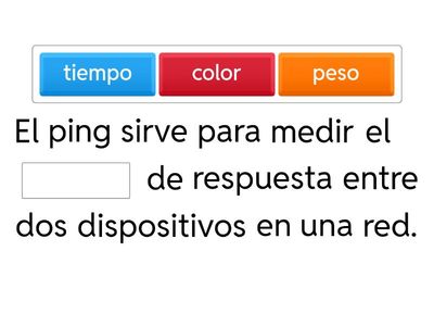 Completar los espacios en blanco según las opciones: eligi la que sea correcta.