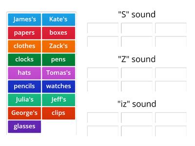 Pronunciation: "S" 