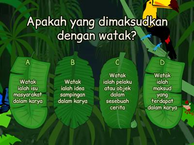 WATAK DAN PERWATAKAN (4 MALIKI)