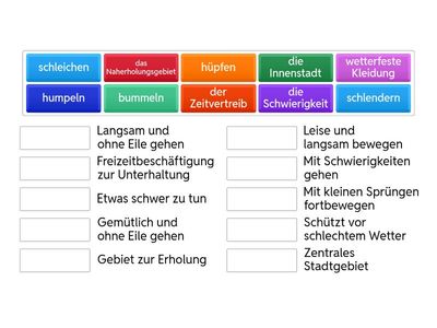 Wortschatz Podcast "Spazieren"