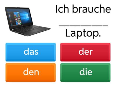 Nominativ oder Akkusativ