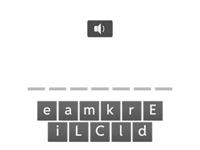 Melanie's Magical Adventure Spelling Words