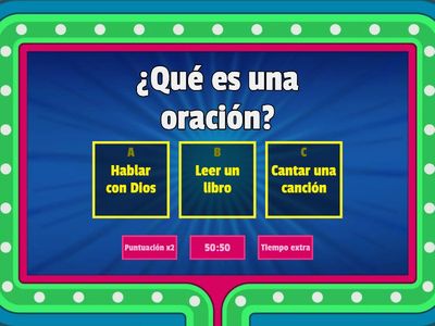 Tipos de Oración para Niños