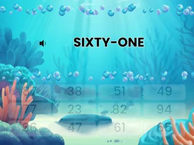 Numbers1 RANDOM 20 100