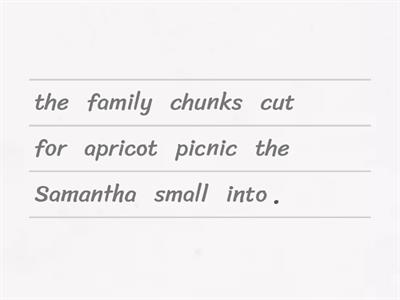 5.5 Wilson Sentence Scramble