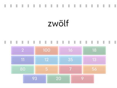 Цифри німецька