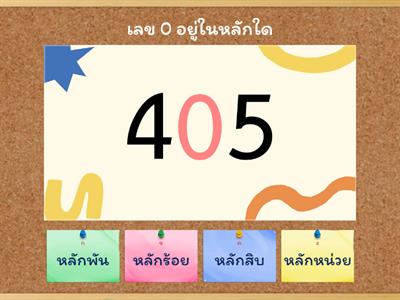 หลักและค่าประจำหลัก