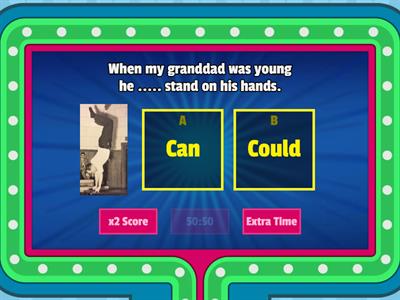 Quiz: Could / couldn't / can / can't
