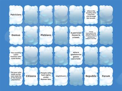 First Year History Rome Keywords