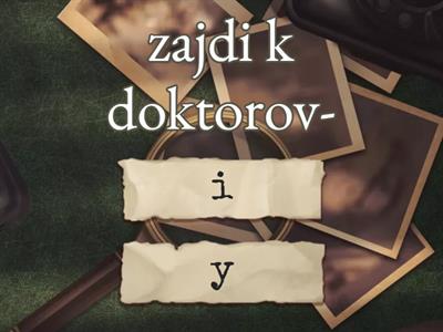  Koncovky - rod mžský (pán, hrad, muž, stroj)