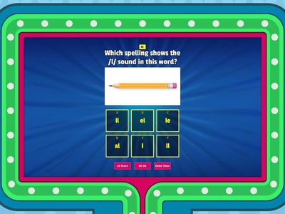 Phonics L5 T1 Lesson 20 –  Final Review