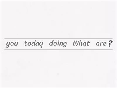 Present Continuous - WH Questions