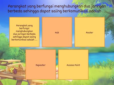 Pilihlah jawaban yang paling tepat!