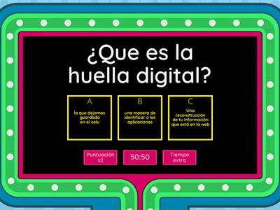 Huella digital y Ciudadanía digital 