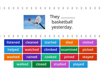 Simple Past Tense (Regular Verbs)