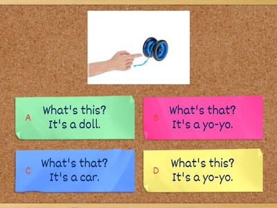 WW1 U3 看圖選出正確對話