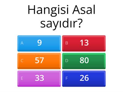 Matematik Asal Sayılar