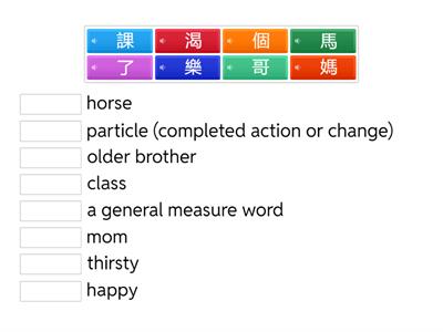 FT Same Sound, Different Character and Meaning