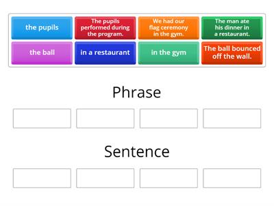 Recognizing Sentences and Non-sentences