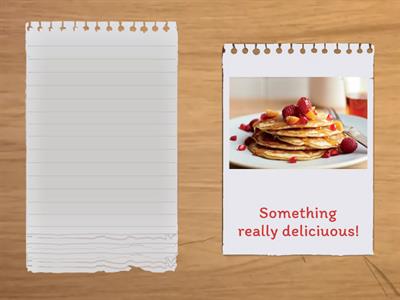 Think of... -Indefinite pronouns-