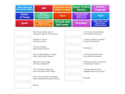 Exploration and Early Colonization Test