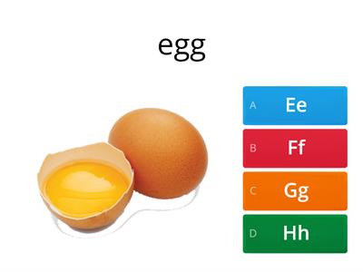 Phonics E F G H