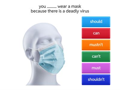 Choose - can, must, should.