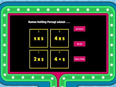 Games Matematika (Luas dan Keliling)