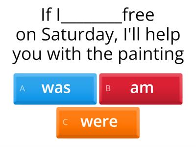 First, second or third conditional?