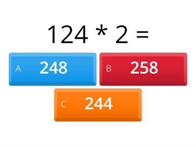 умножение трёхзначных чисел на однозначное