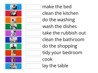 Gateway B1 Unit 1 - Chores