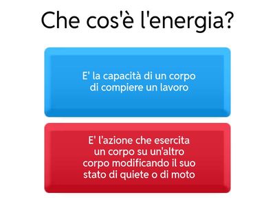 Quiz di scienze