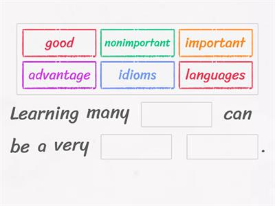 fill the gap / globalization and communication