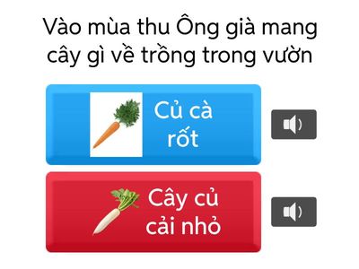 Đàm thoại truyện "Nhổ củ cải"