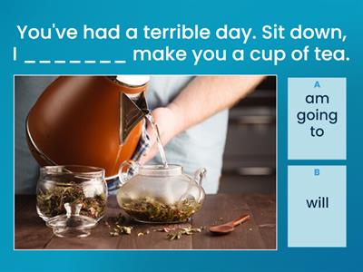 Will or  be going to?