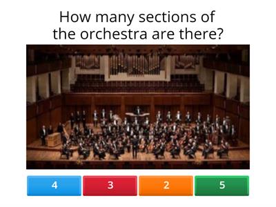 Instruments of the Orchestra Quiz