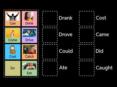 Second group past verbs 
