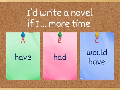 SO B1 Unit 6 Revision -conditionals.