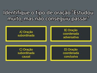 Orações Subordinadas e Coordenadas 8°C