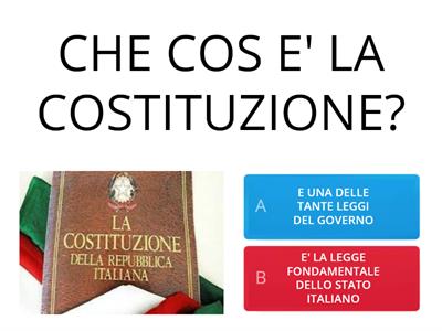 QUIZ: LA COSTITUZIONE ( versione ridotta)